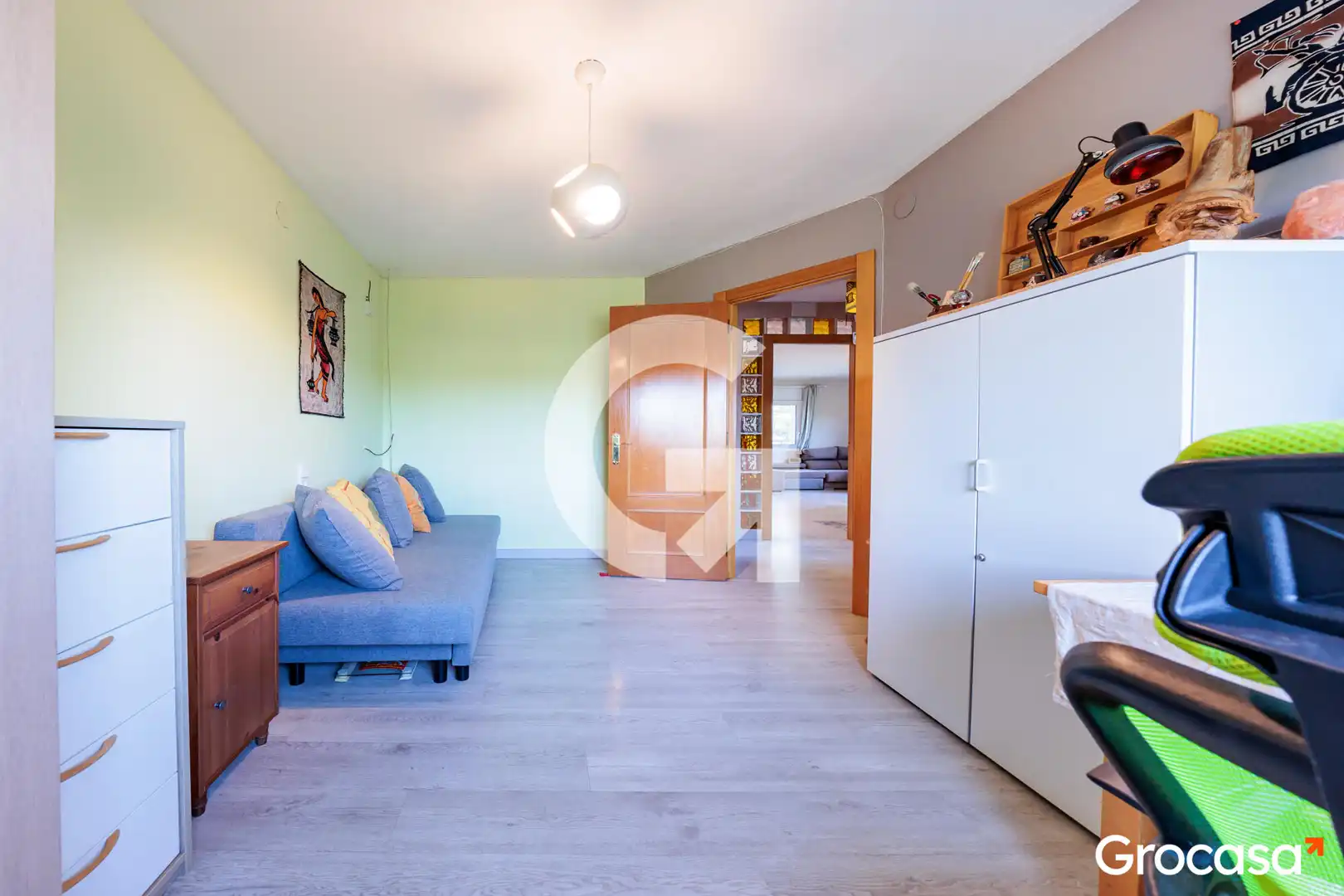 Sala d'estar de Casa o xalet en venda en Castellar del Vallès amb Aire condicionat, Calefacció i Jardí privat