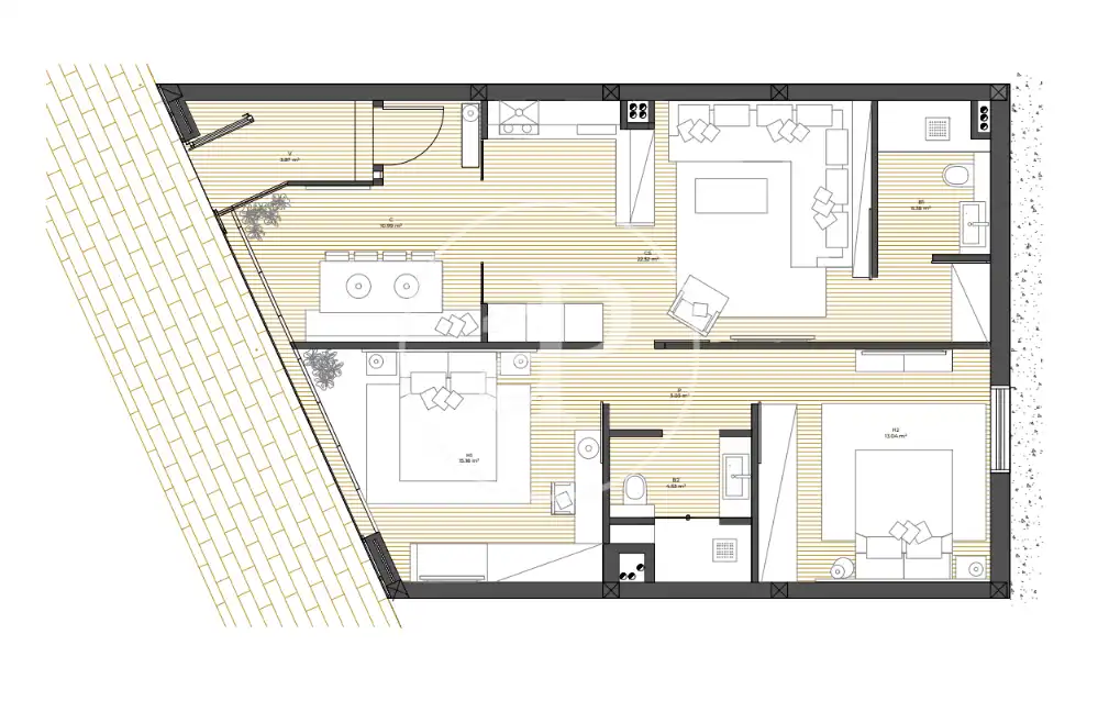 Loft en venta en Barcelona con Aire acondicionado, Calefacción y Amueblado