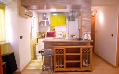 Kitchen of Flat for sale in  Madrid Capital  with Air Conditioner