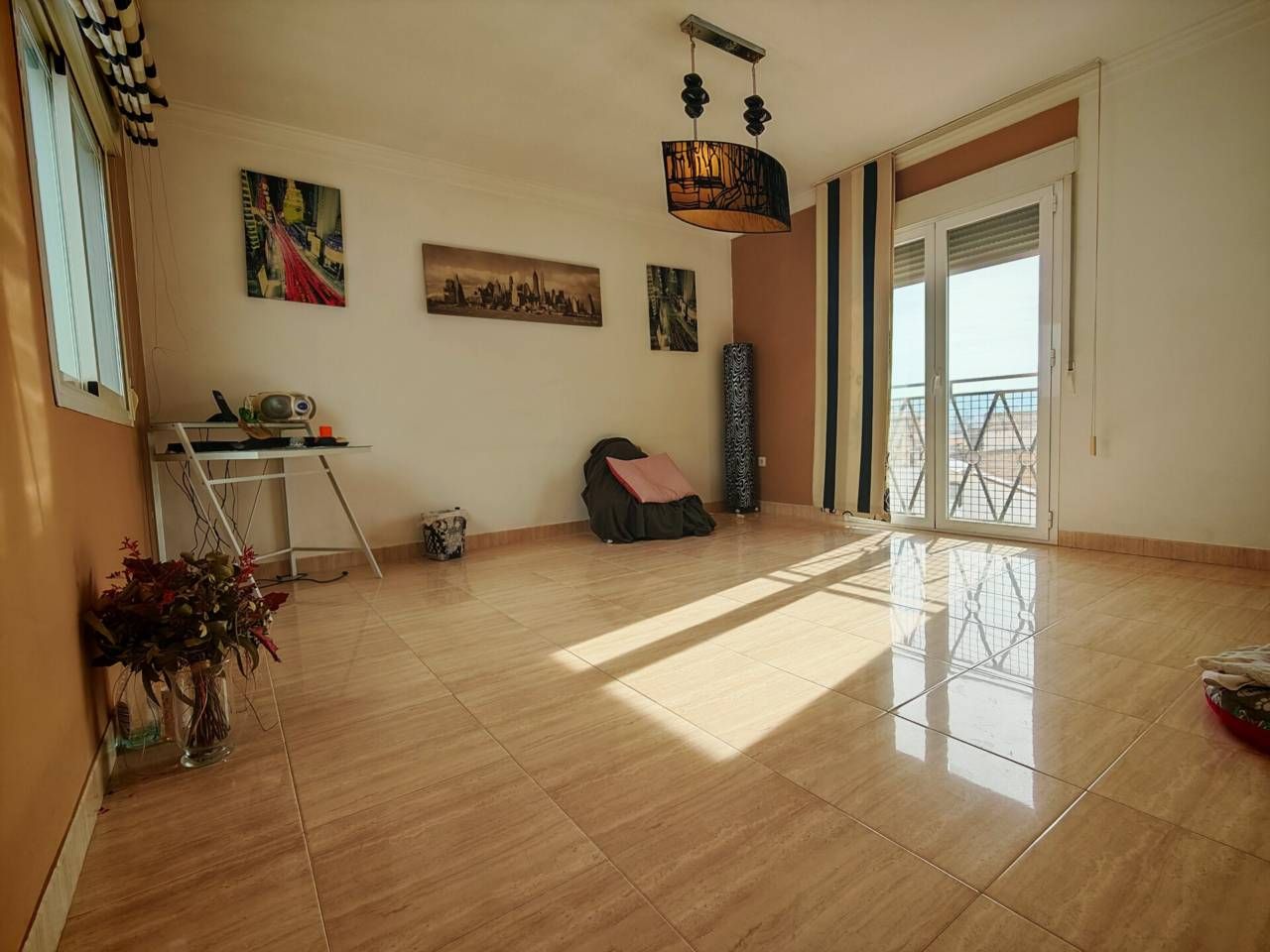 Sala d'estar de Pis en venda en Huétor Tájar amb Aire condicionat, Calefacció i Terrassa