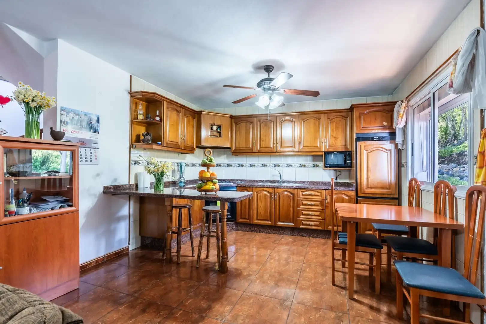 Cocina de Casa adosada en venta en El Tanque con Trastero, Amueblado y Balcón