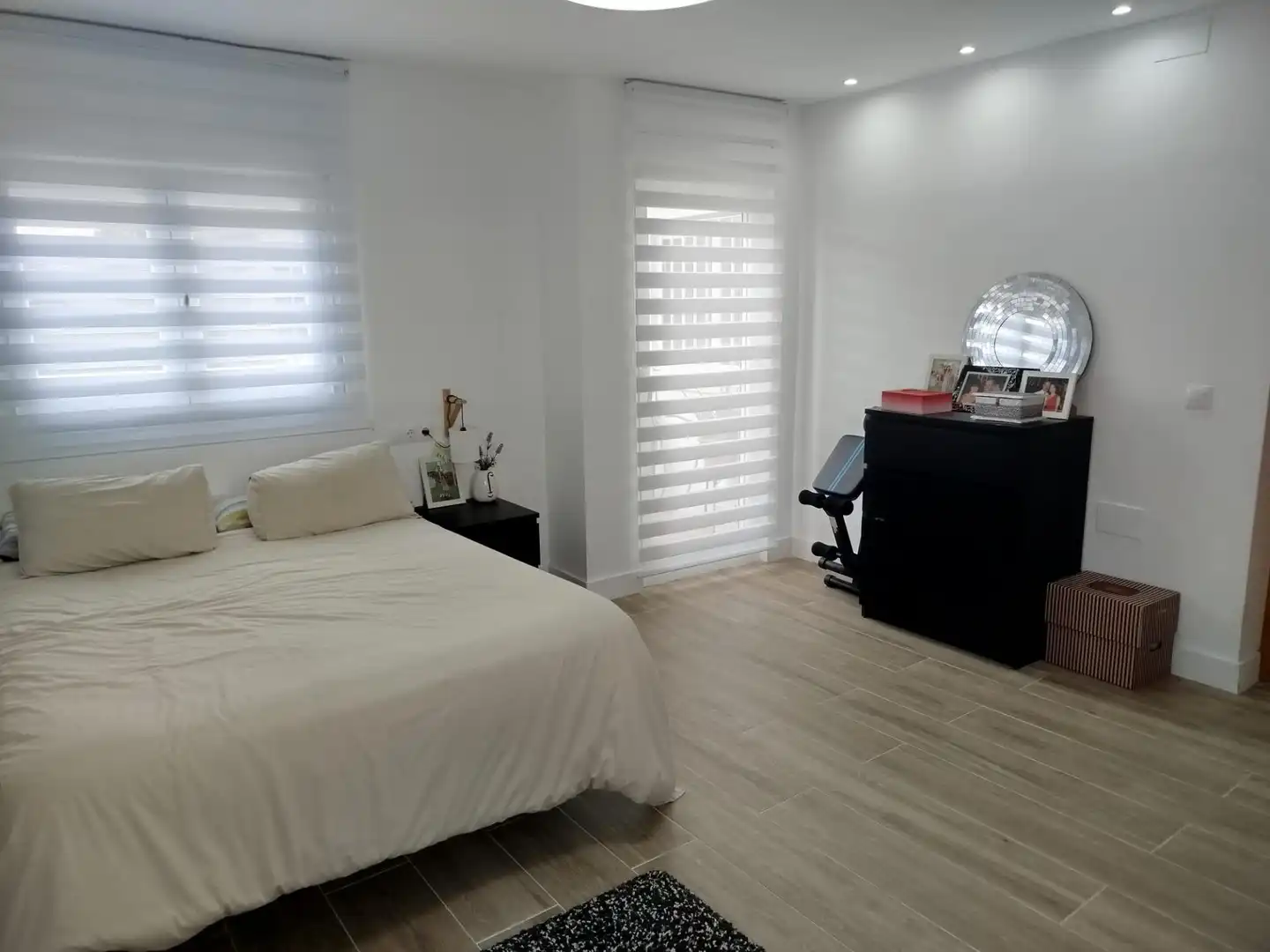 Bedroom of Flat for sale in Rincón de la Victoria  with Air Conditioner, Heating and Private garden