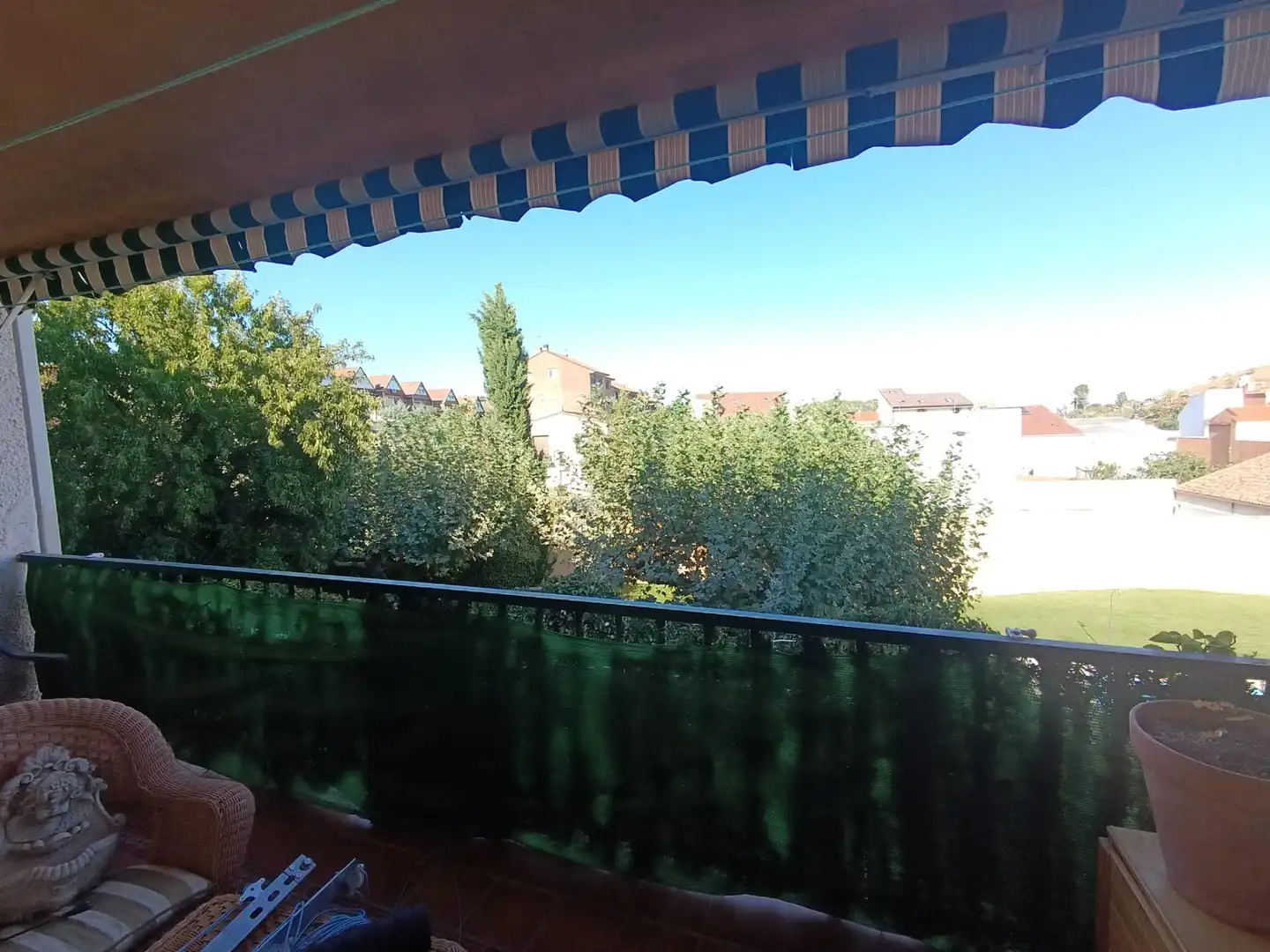 Terraza de Casa adosada en venta en El Molar (Madrid) con Calefacción, Jardín privado y Terraza
