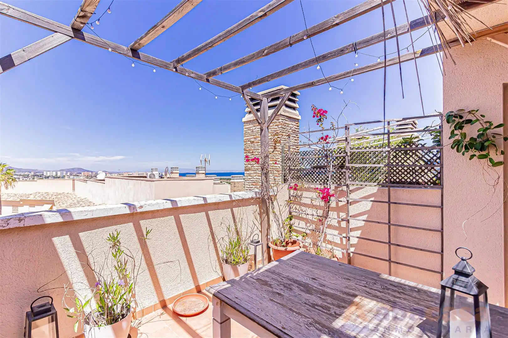 Terraza de Casa adosada en venta en Cartagena con Aire acondicionado, Terraza y Trastero