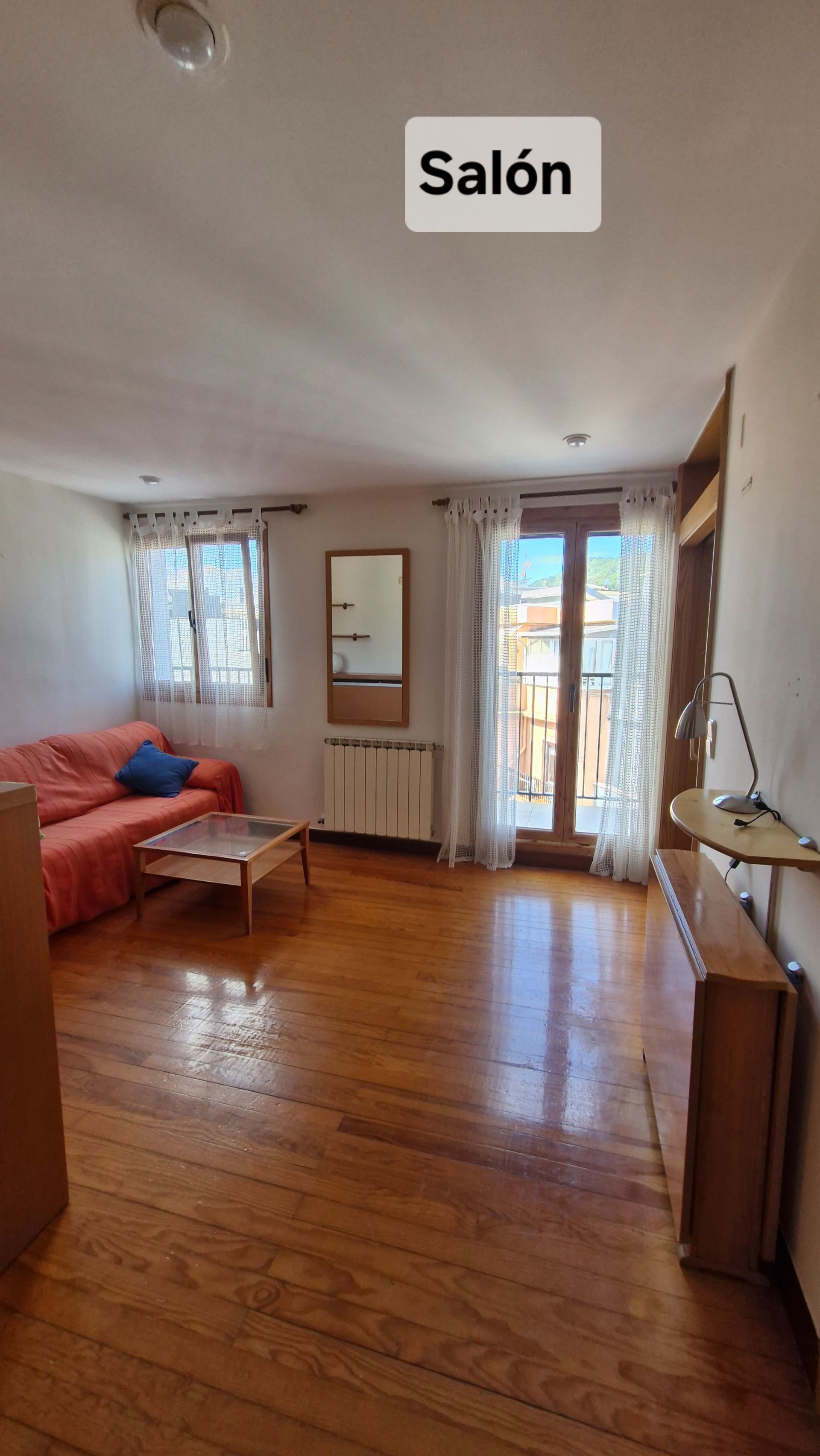 Dormitori de Apartament de lloguer en Donostia - San Sebastián  amb Terrassa