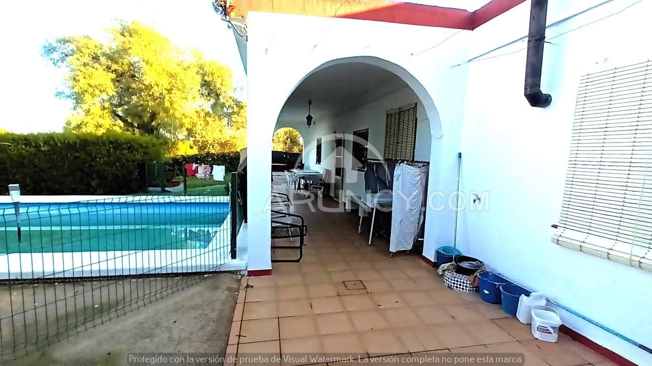 Jardín de Casa o chalet en venta en Alcalá de Guadaira con Aire acondicionado, Jardín privado y Trastero