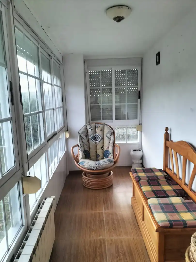 Balcony of Houses for sale in Abegondo  with Heating, Private garden and Parquet flooring