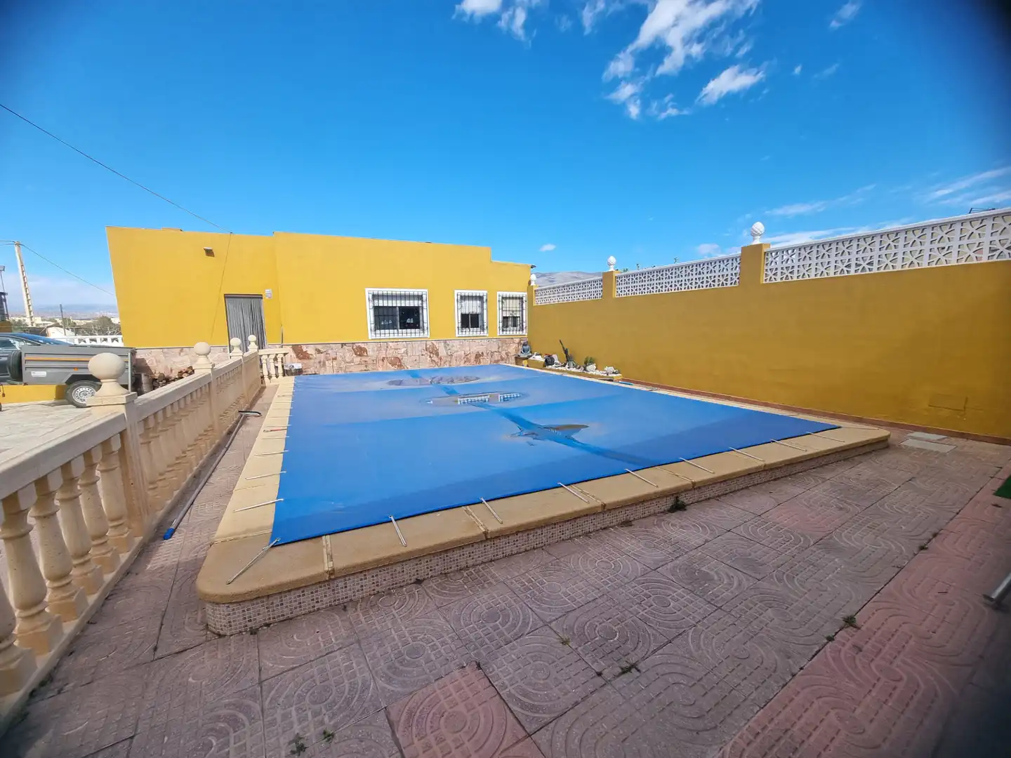Piscina de Finca rústica en venta en Pechina con Aire acondicionado, Calefacción y Jardín privado