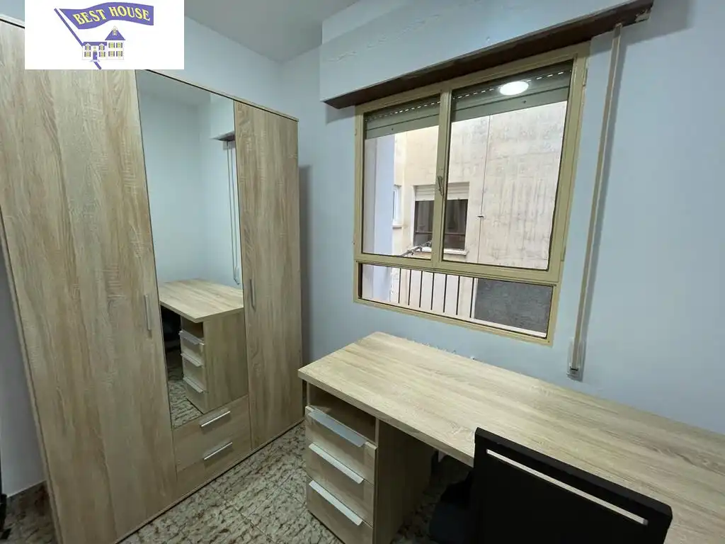Bedroom of Flat for share in Albacete  with Heating and Balcony