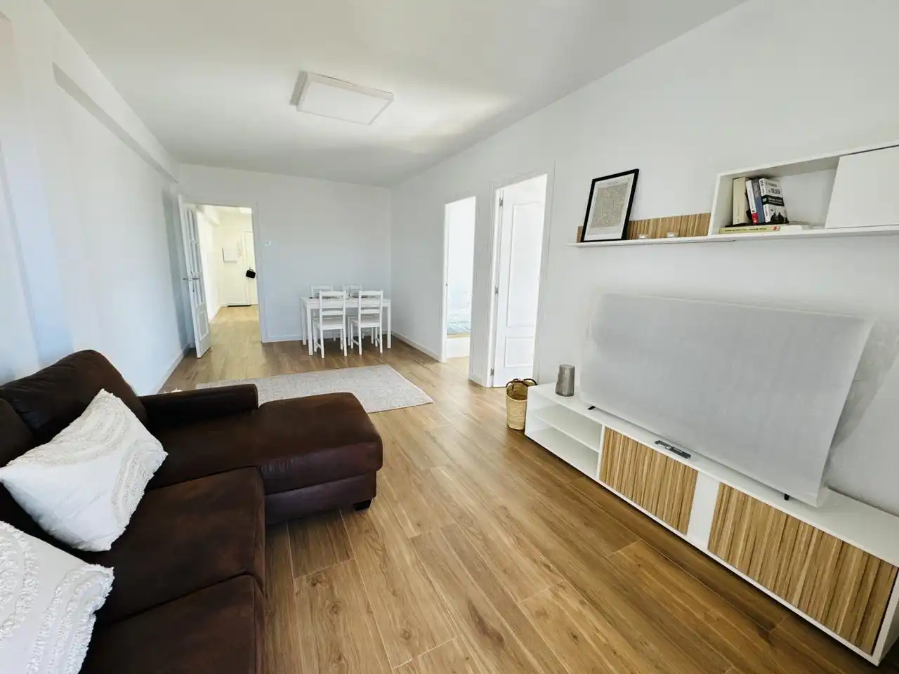 Sala d'estar de Àtic de lloguer en Granada