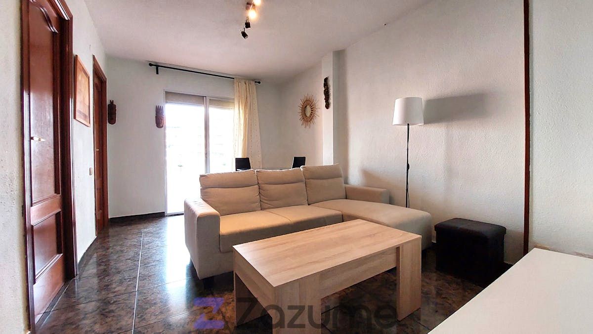 Sala de estar de Piso de alquiler en Alcalá de Henares con Calefacción, Terraza y Amueblado