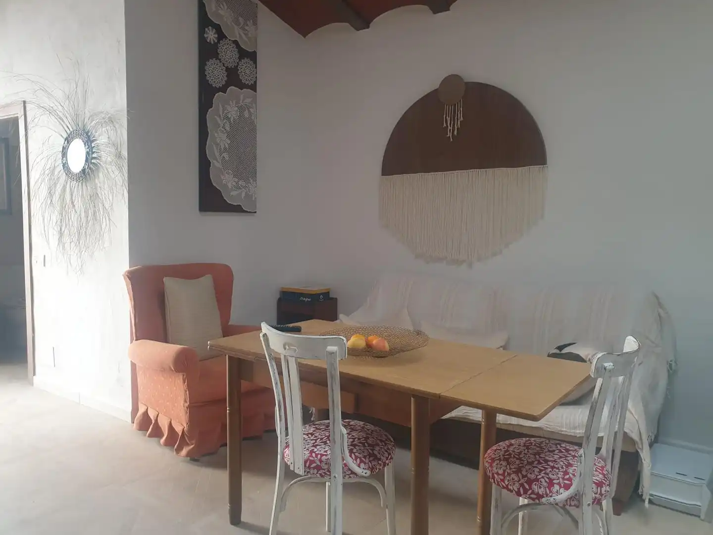 Dining room of Country homes for rent in Cuevas del Campo  with Private garden, Furnished and Oven