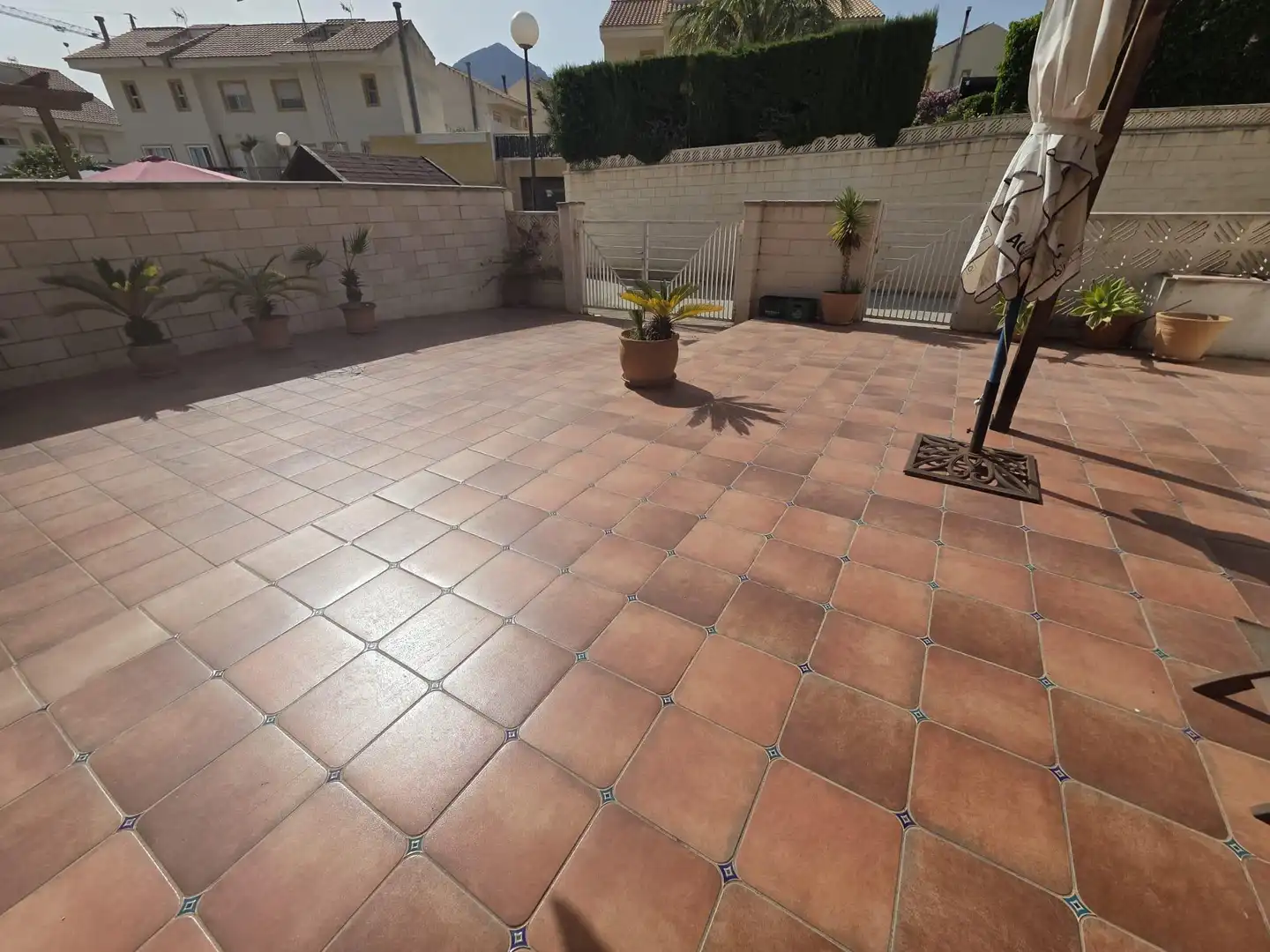 Terrassa de Casa o xalet en venda en La Nucia amb Aire condicionat i Internet