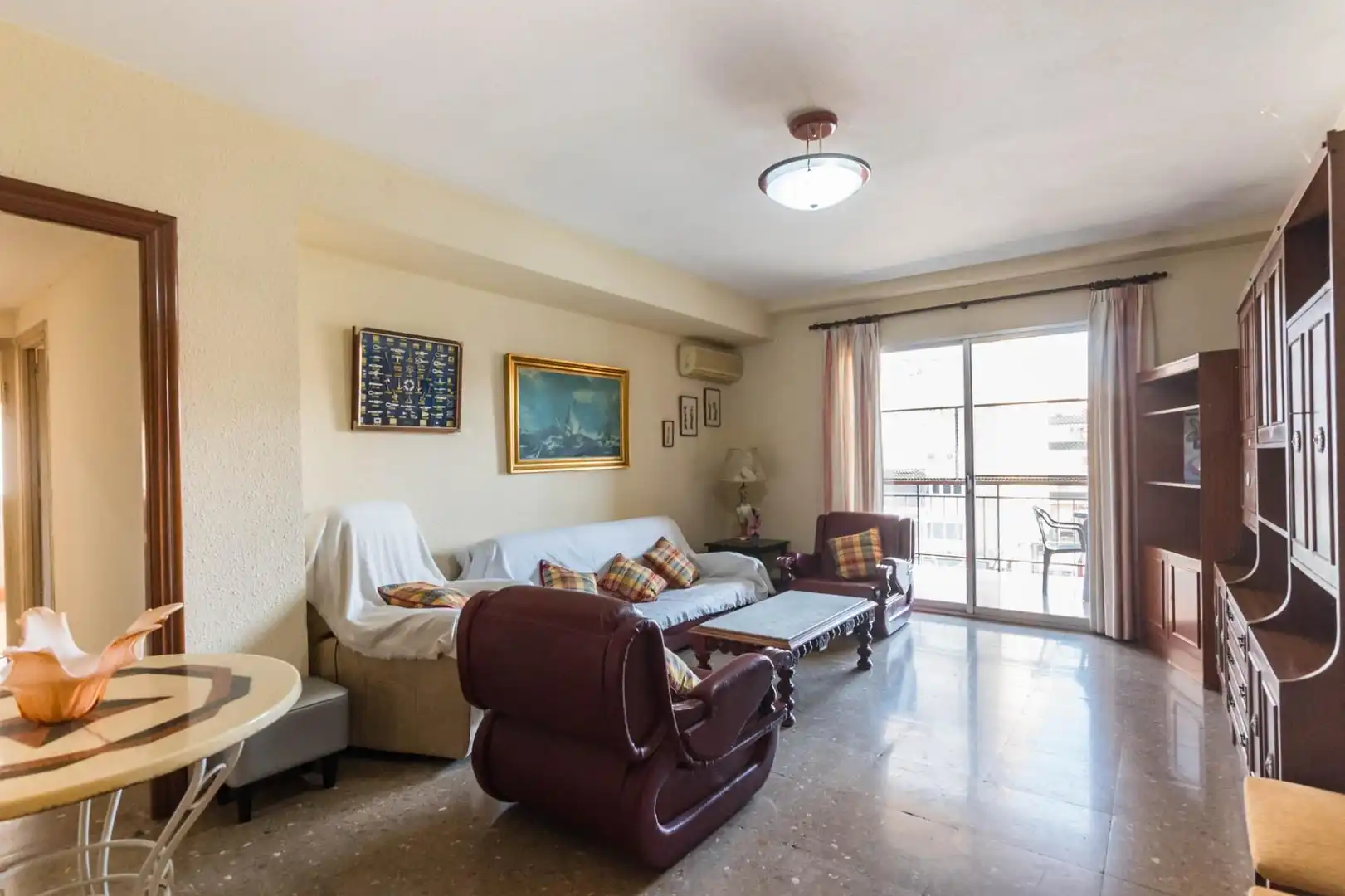 Wohnzimmer von Wohnung zur Miete in Murcia mit Klimaanlage, Terrasse und Abstellraum
