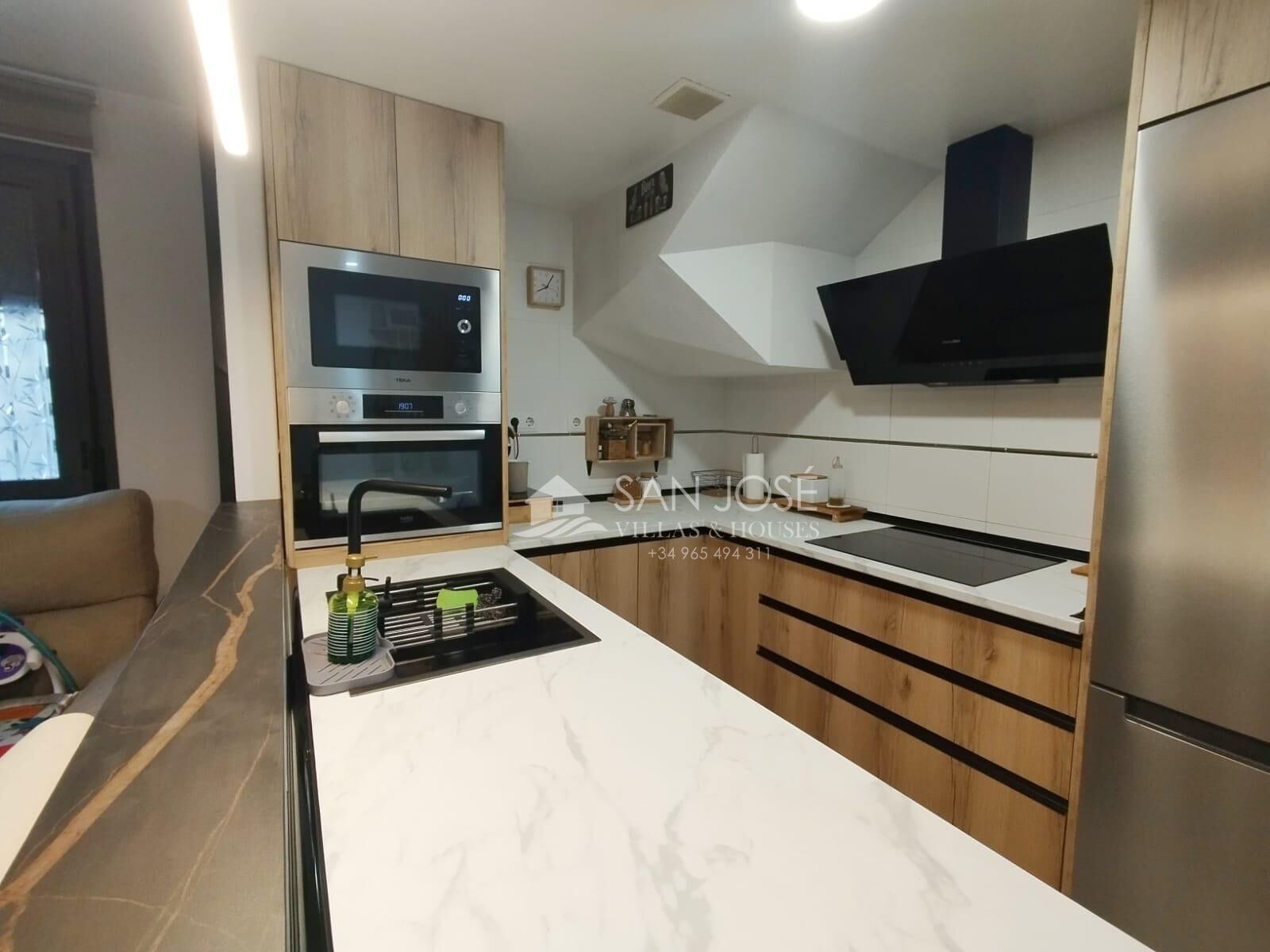Kitchen of Single-family semi-detached for sale in Aspe  with Heating and Terrace