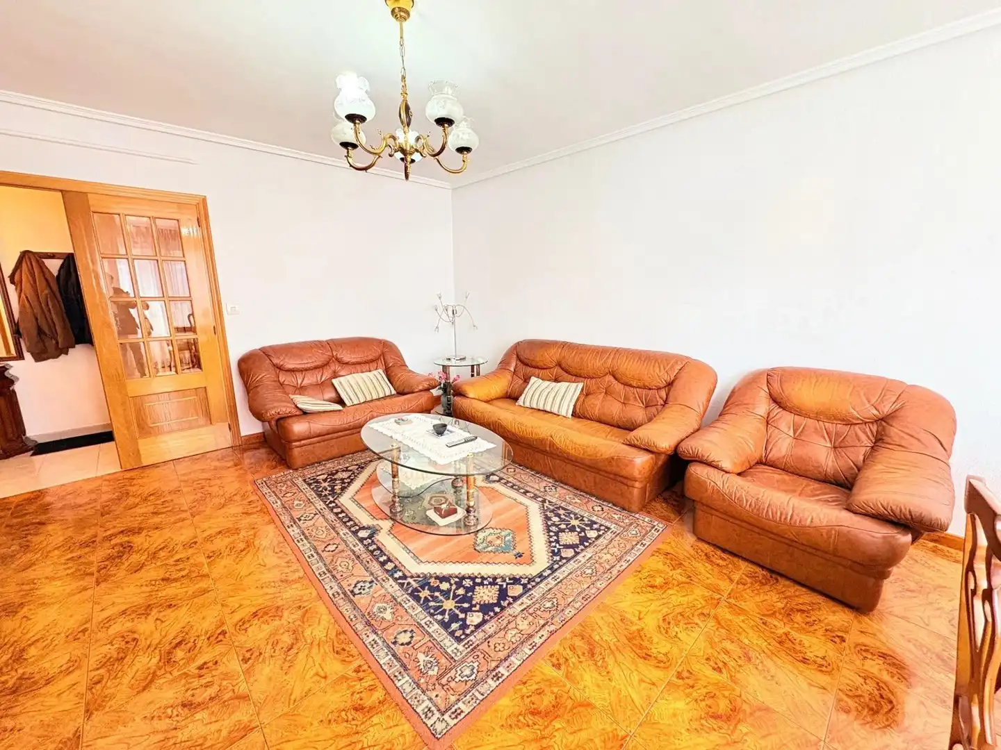 Wohnzimmer von Wohnung zum Verkauf in Ponferrada mit Terrasse und Möbliert