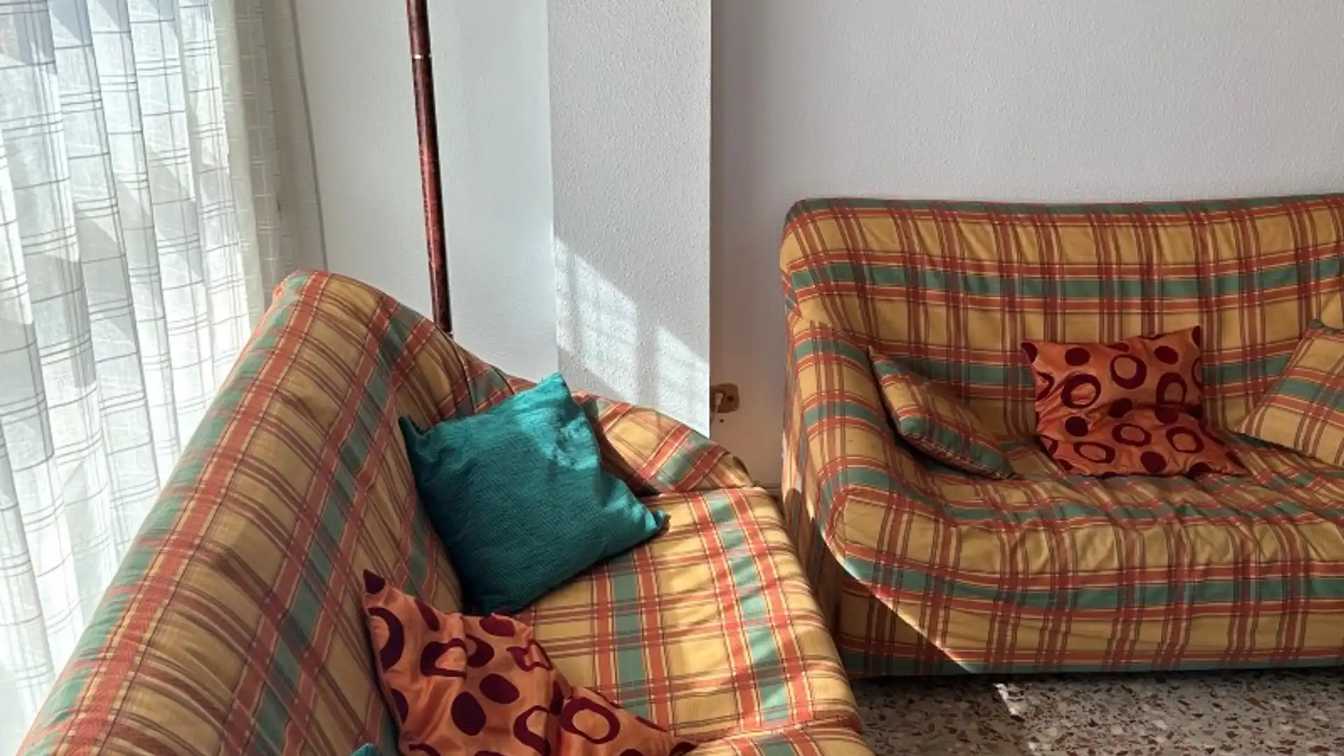 Sala de estar de Piso en venta en Gandia con Amueblado y Balcón