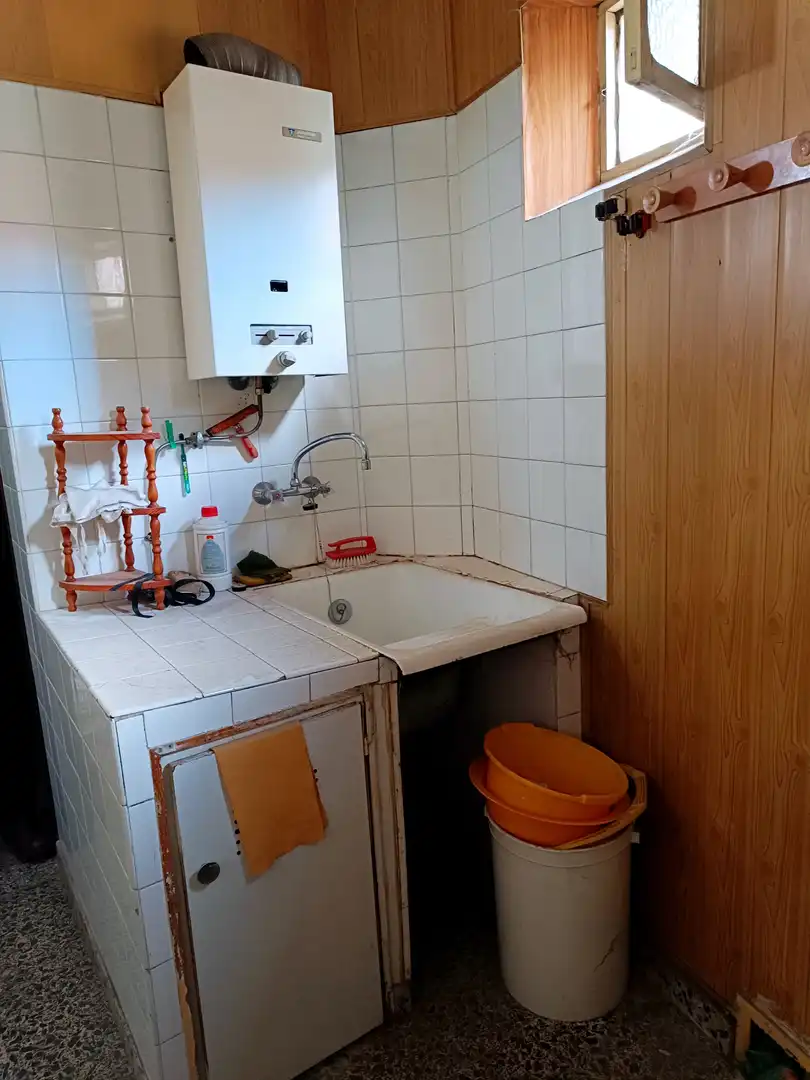 Kitchen of Flat for sale in Barruelo de Santullán  with Parquet flooring, Terrace and Furnished