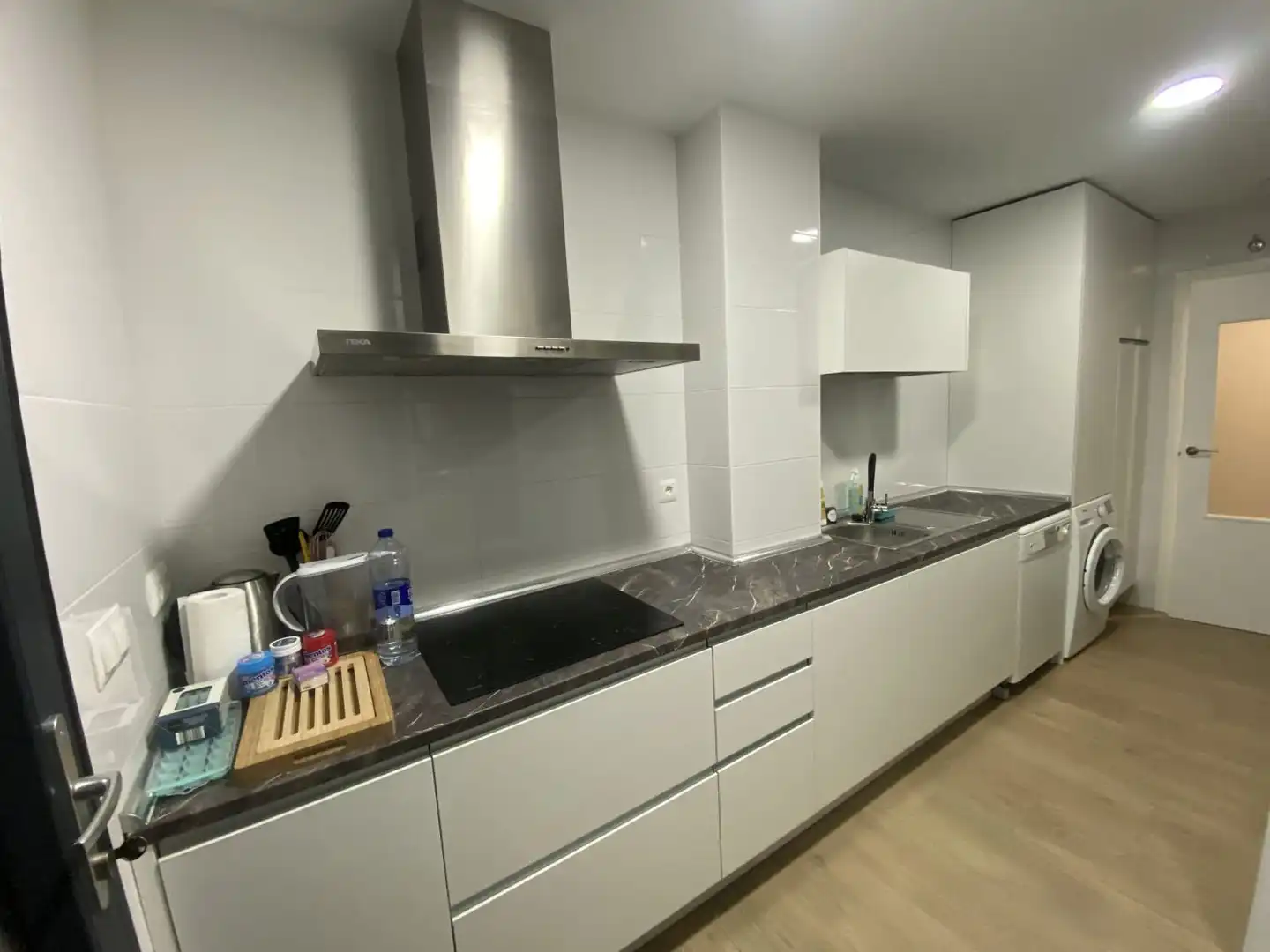 Cuina de Pis de lloguer en Brunete amb Aire condicionat, Calefacció i Terrassa
