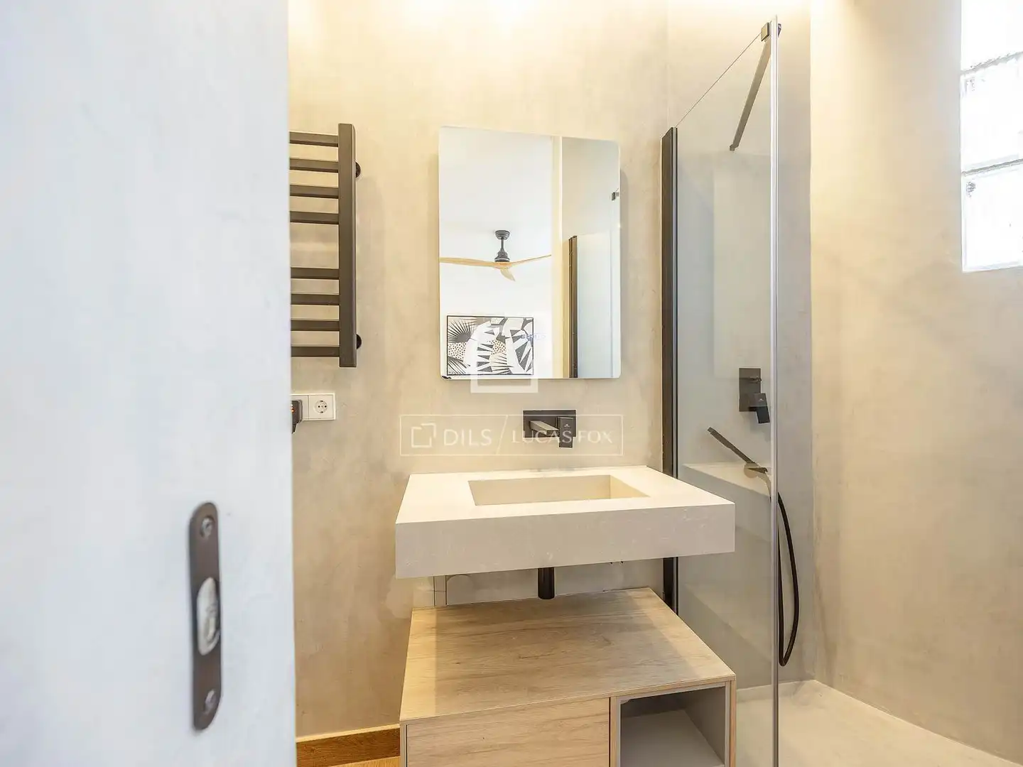 Baño de Piso de alquiler en Valencia con Aire acondicionado, Calefacción y Parquet