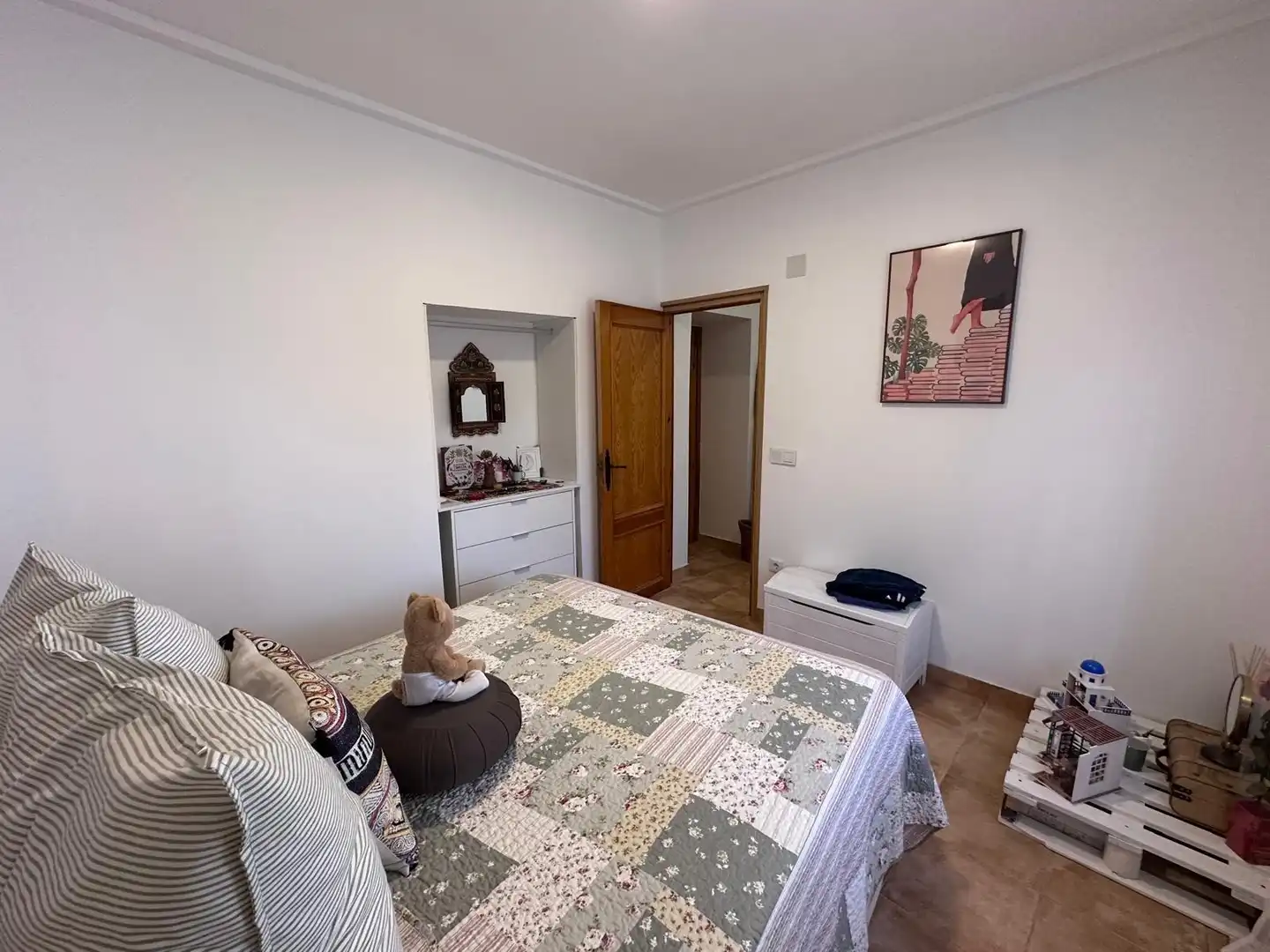 Dormitori de Casa o xalet de lloguer en Murcia amb Aire condicionat, Calefacció i Moblat