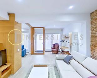 Living room of Planta baja to rent in  Barcelona Capital  with Air Conditioner, Heating and Alarm