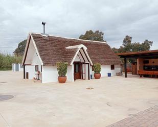 Vista exterior de Finca rústica en venda en Amposta amb Aire condicionat, Jardí privat i Piscina