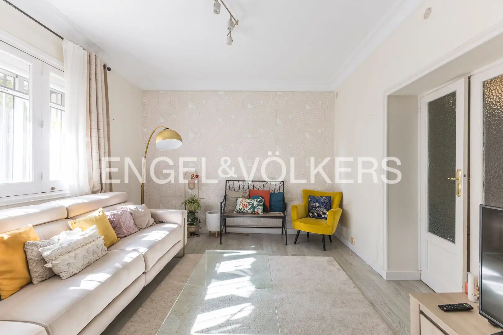 Sala de estar de Piso en venta en Barrio de Salamanca