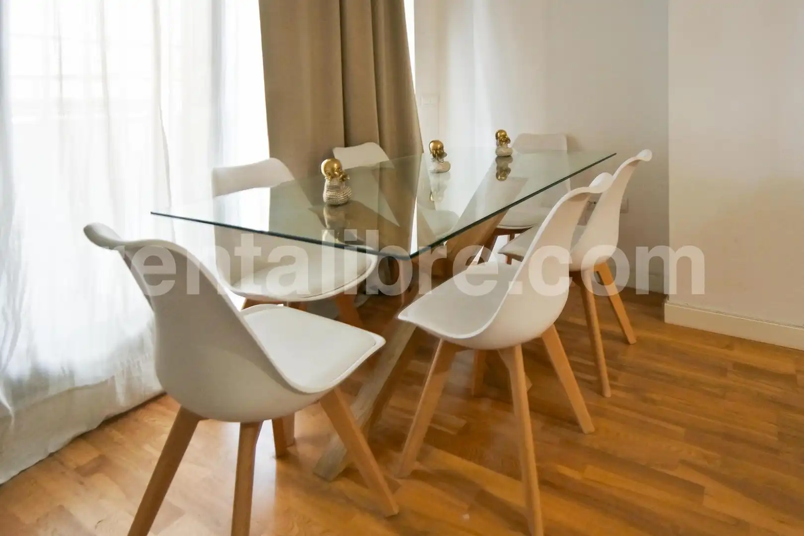 Esszimmer von Wohnung zum Verkauf in Jerez de la Frontera mit Klimaanlage, Privatgarten und Parkett