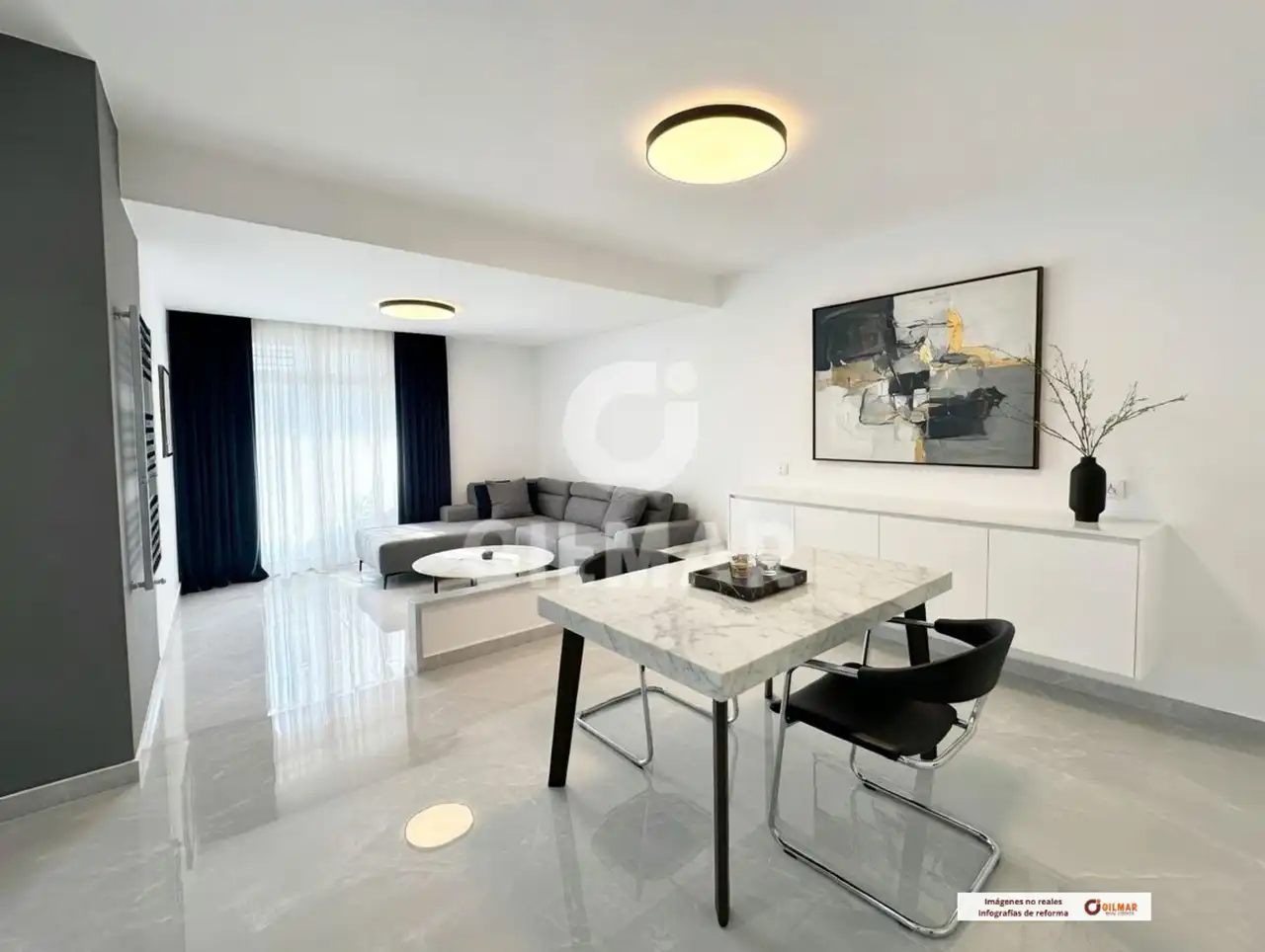 Sala de estar de Piso en venta en Arona con Amueblado