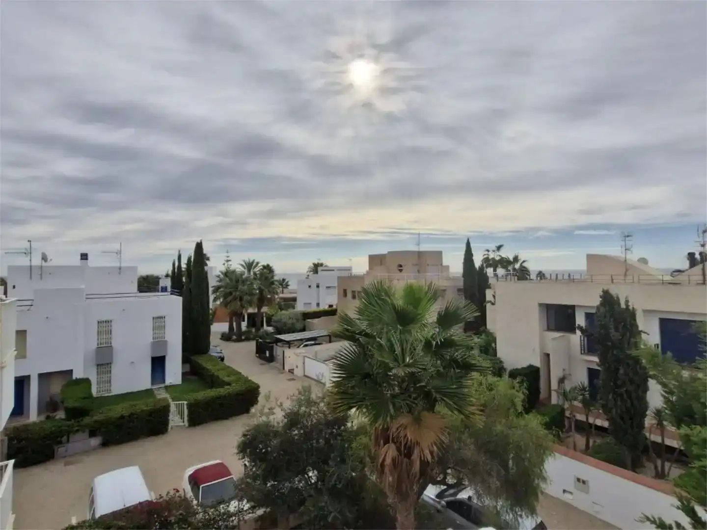 Vista exterior de Casa adosada en venta en Vera con Aire acondicionado, Jardín privado y Trastero