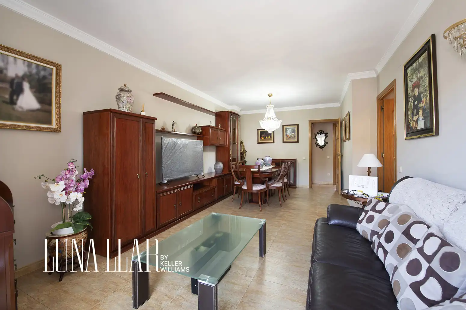 Sala de estar de Ático en venta en Viladecans con Aire acondicionado, Calefacción y Terraza