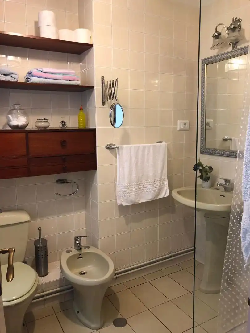 Bathroom of Flat for sale in Ferrol  with Heating, Storage room and Washing machine