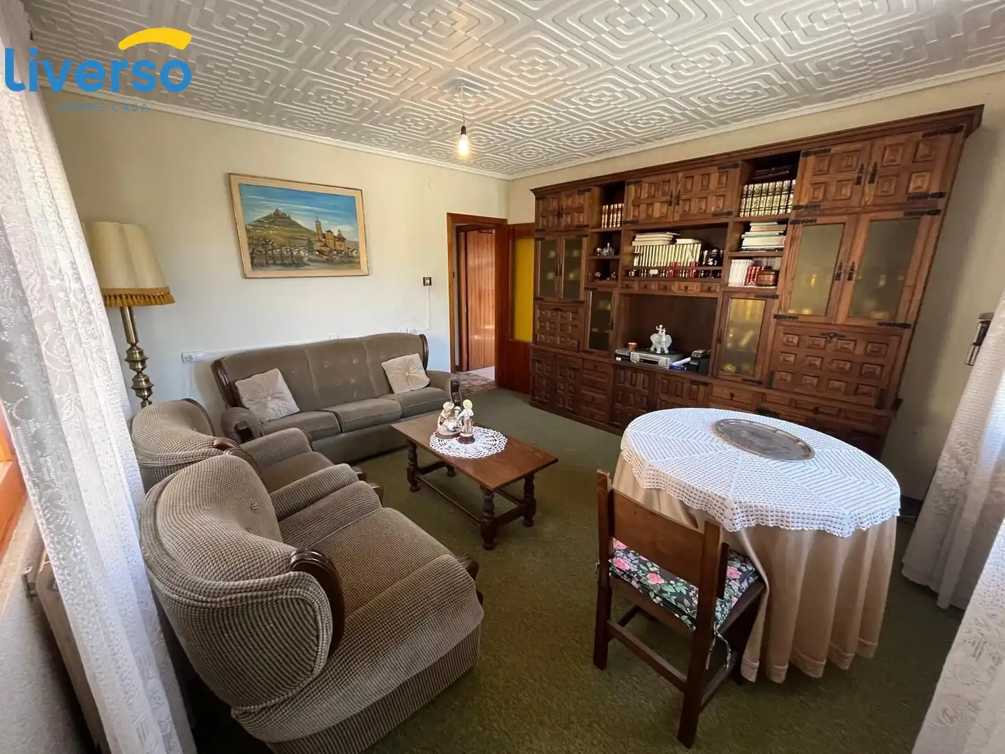 Living room of Detached homes for sale in Castrojeriz  with Heating, Private garden and Terrace