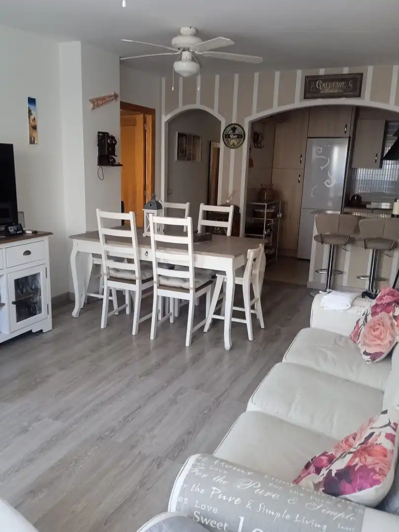 Menjador de Apartament en venda en Polop amb Aire condicionat i Moblat