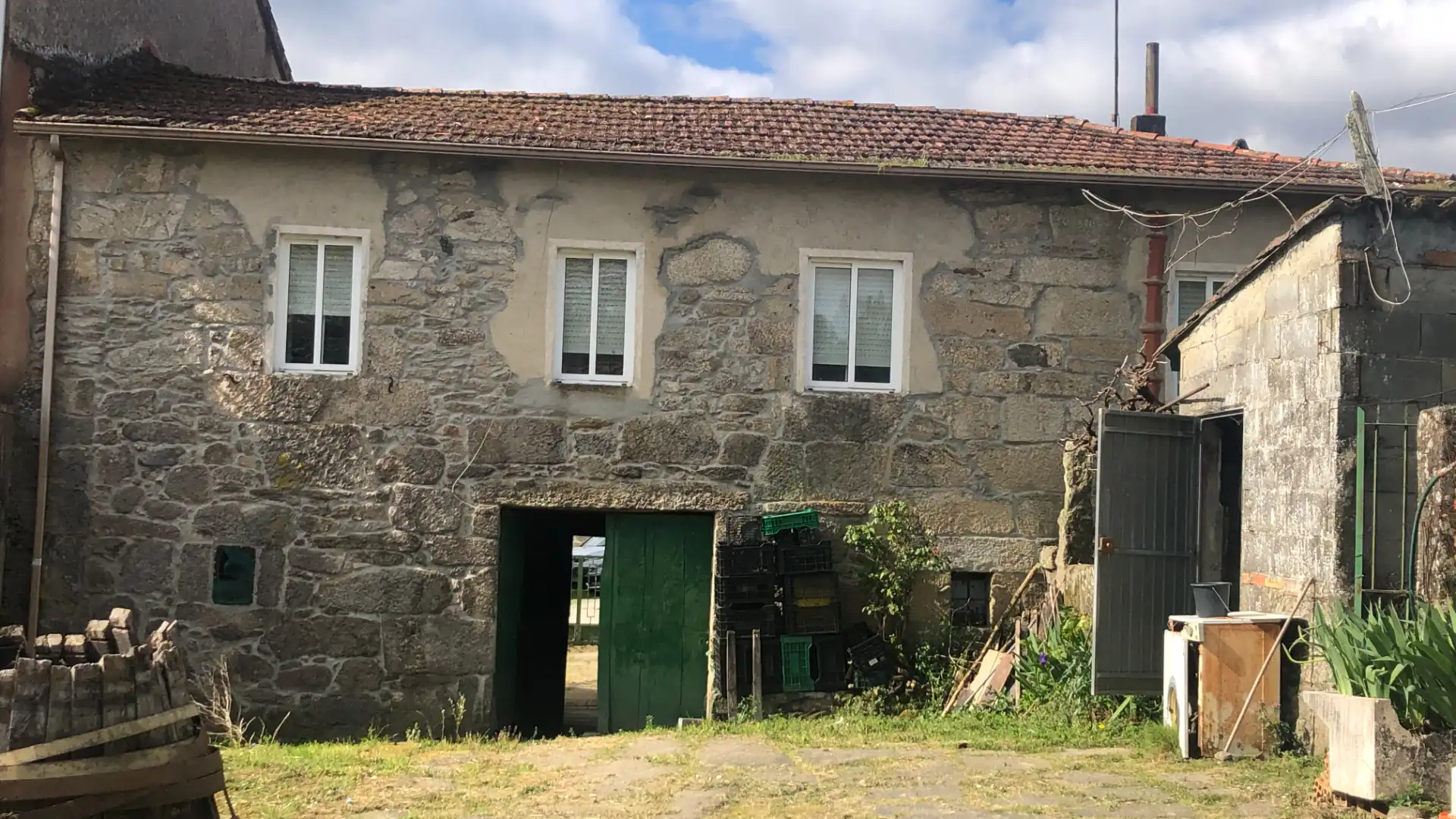 Vista exterior de Casa o chalet en venta en Maside con Amueblado