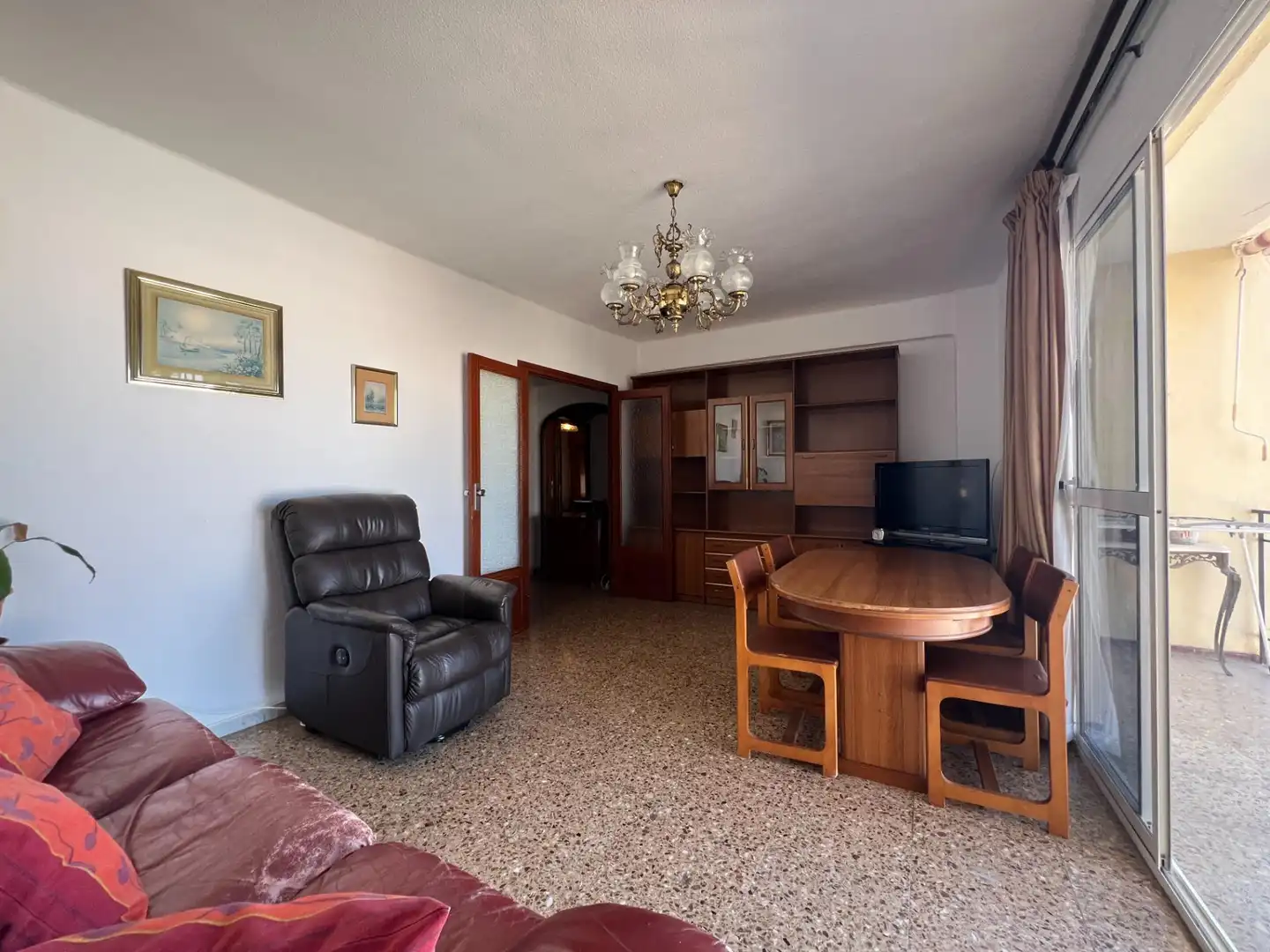 Living room of Flat for sale in Málaga  with Terrace