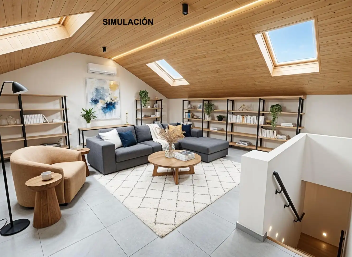 Sala d'estar de Residencial en venda en Moncada