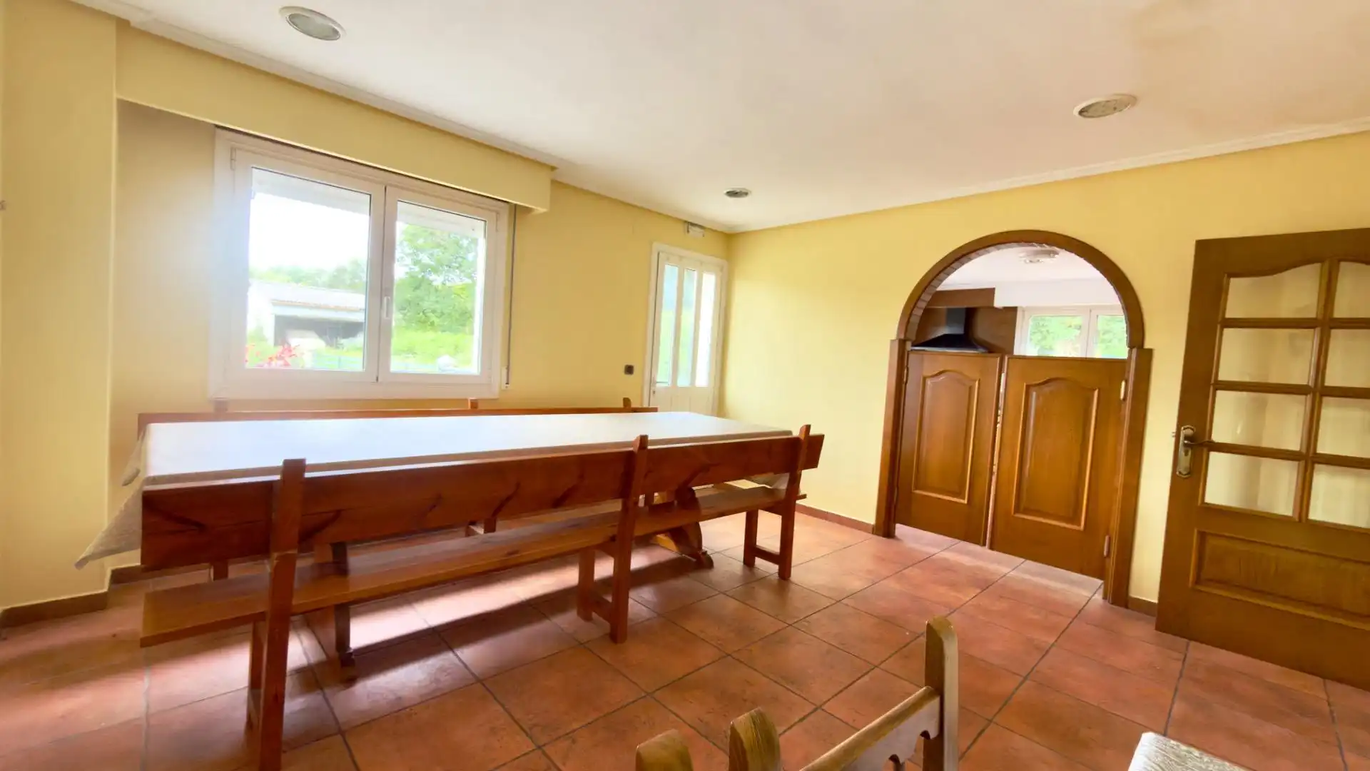 Comedor de Casa o chalet en venta en A Peroxa  con Calefacción, Jardín privado y Terraza