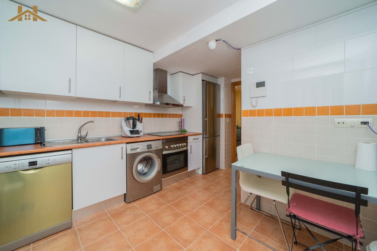 Kitchen of Flat for sale in Móstoles  with Air Conditioner, Heating and Terrace