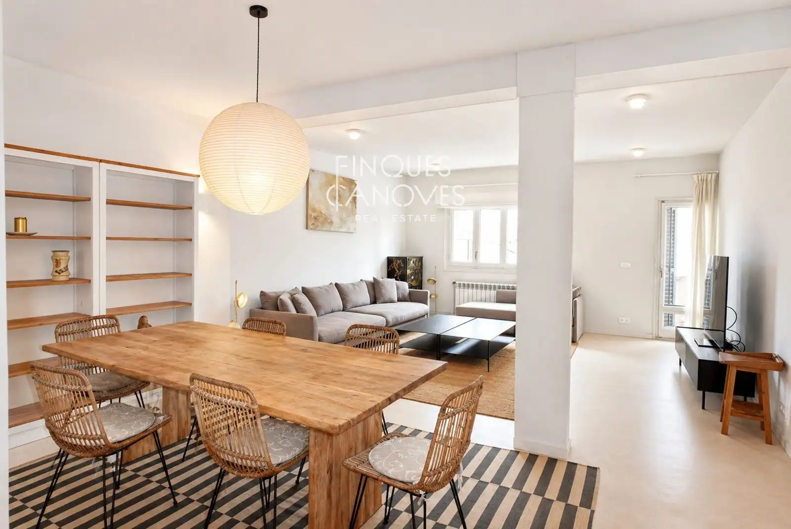 Sala de estar de Piso en venta en Girona con Aire acondicionado, Calefacción y Terraza