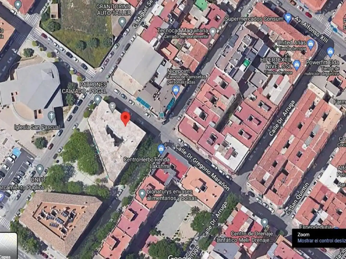 Vista exterior de Piso en venta en Elda