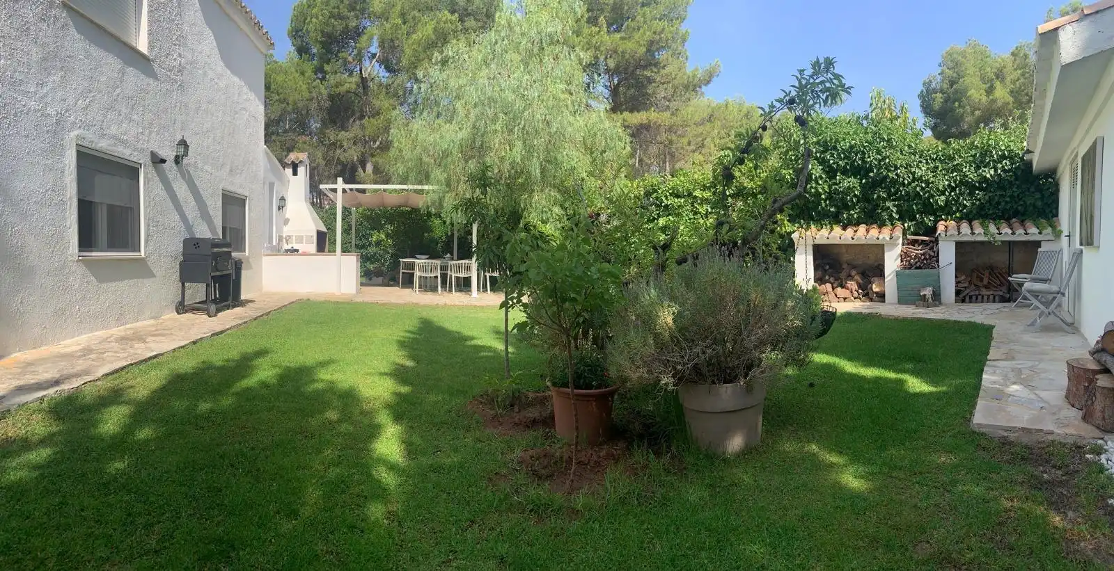 Jardín de Casa o chalet en venta en Náquera con Aire acondicionado, Calefacción y Jardín privado