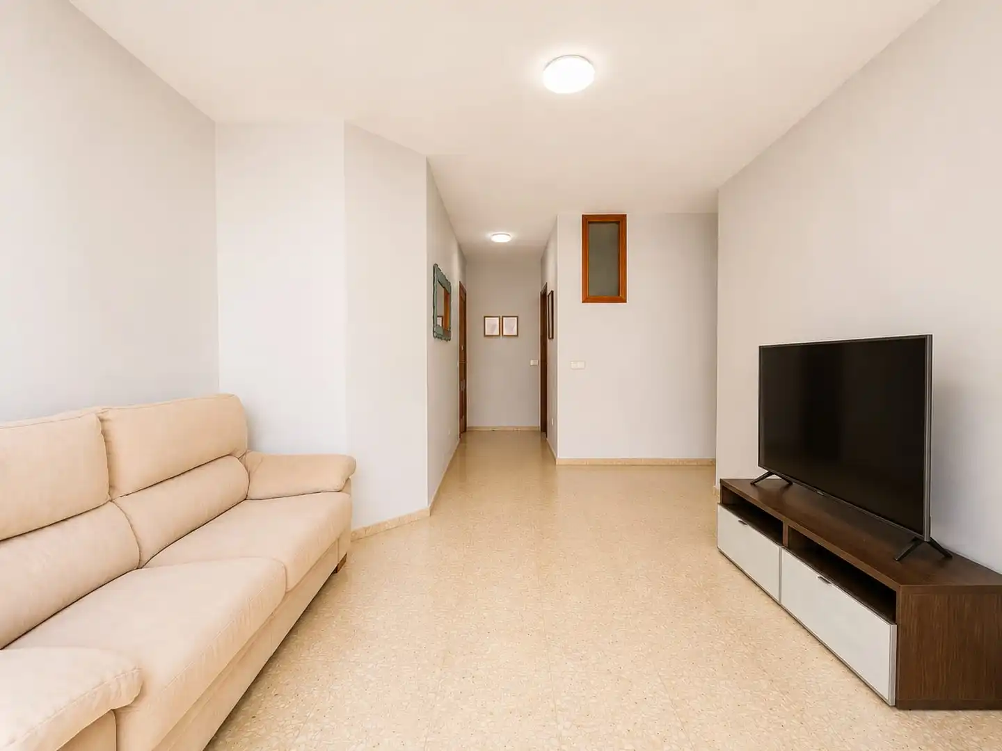 Living room of Flat for share in Güímar  with Terrace, Furnished and Oven