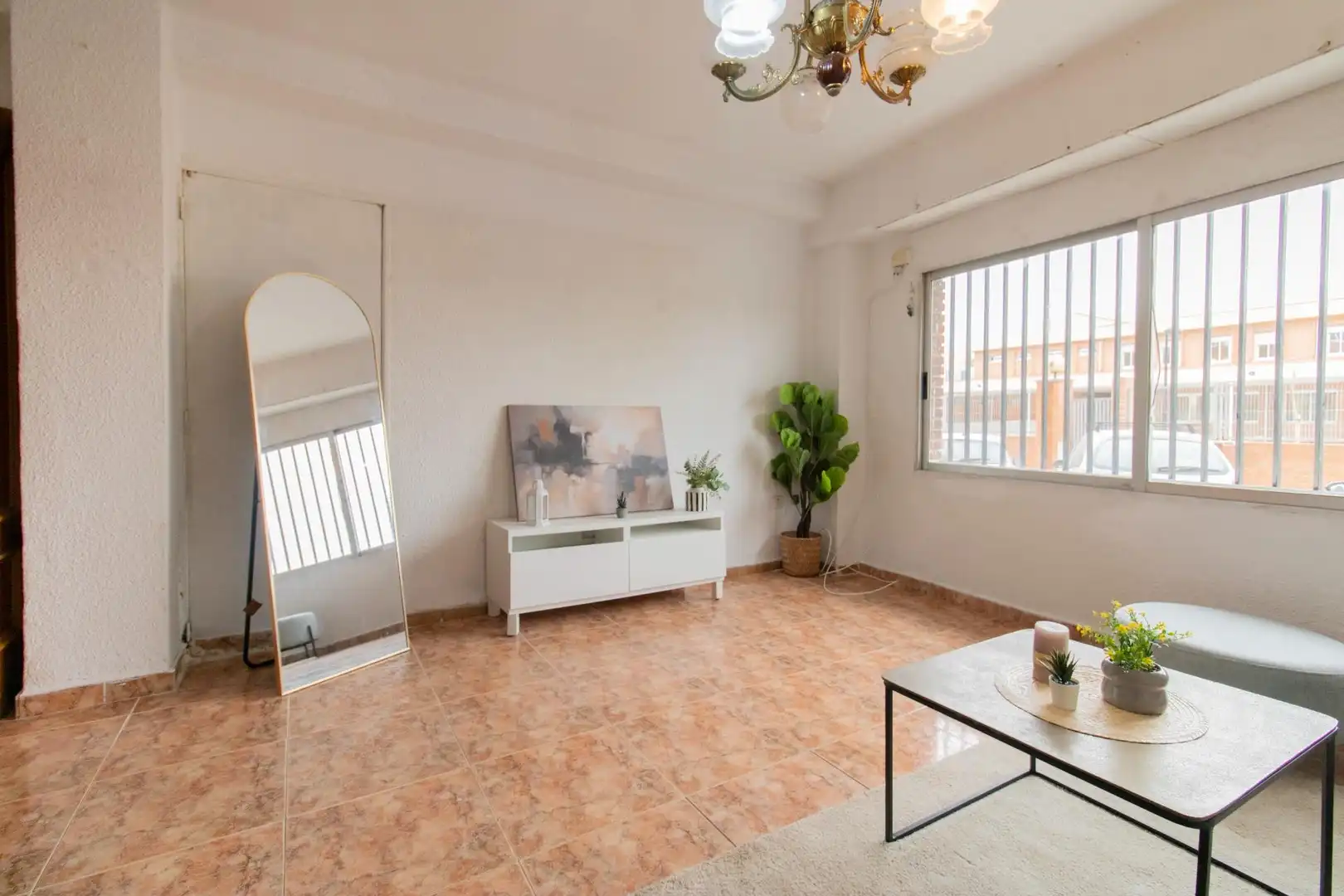 Sala de estar de Piso en venta en Meliana con Aire acondicionado y Alarma