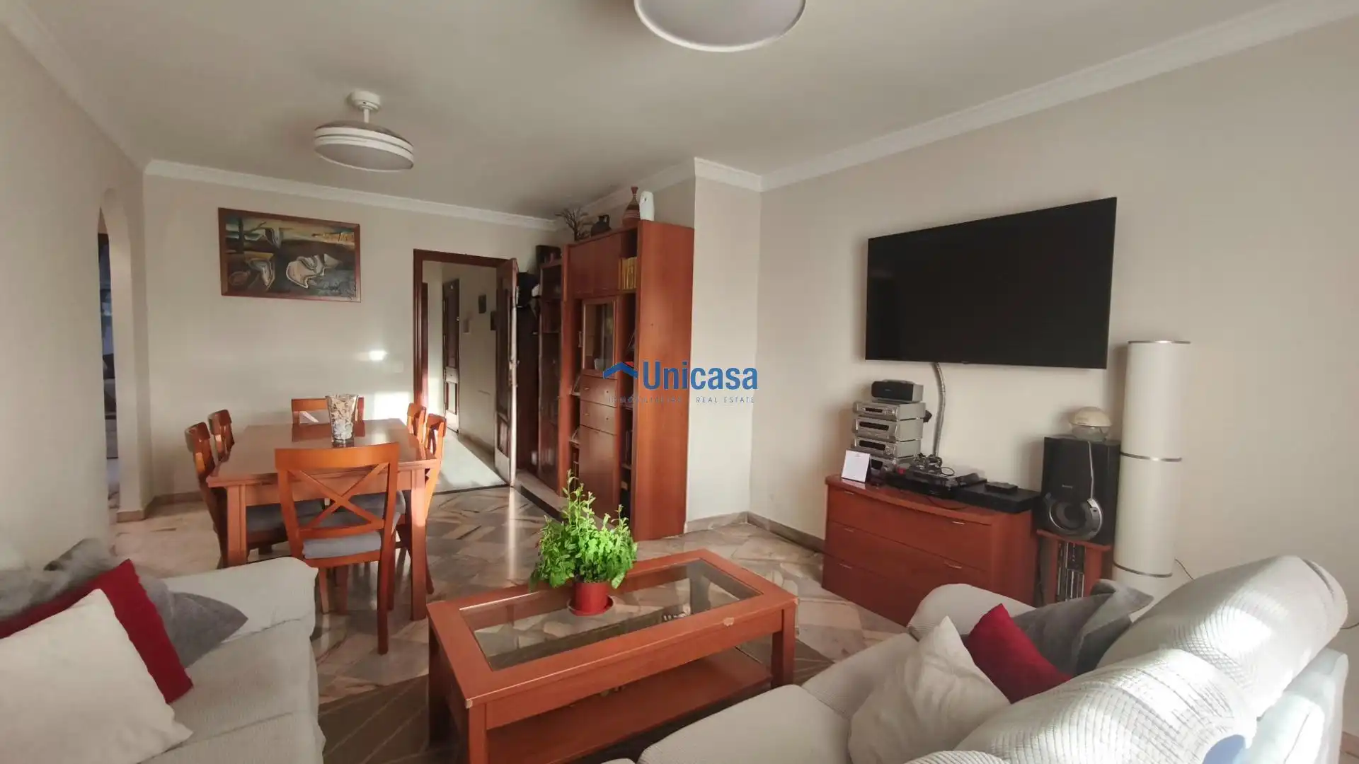 Sala d'estar de Pis en venda en Málaga amb Aire condicionat