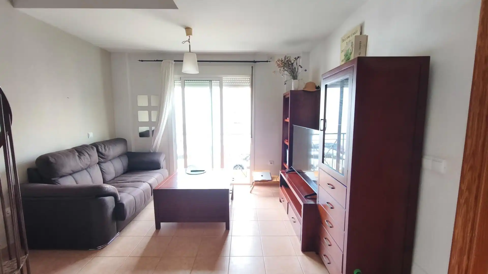 Sala de estar de Piso en venta en Málaga con Terraza