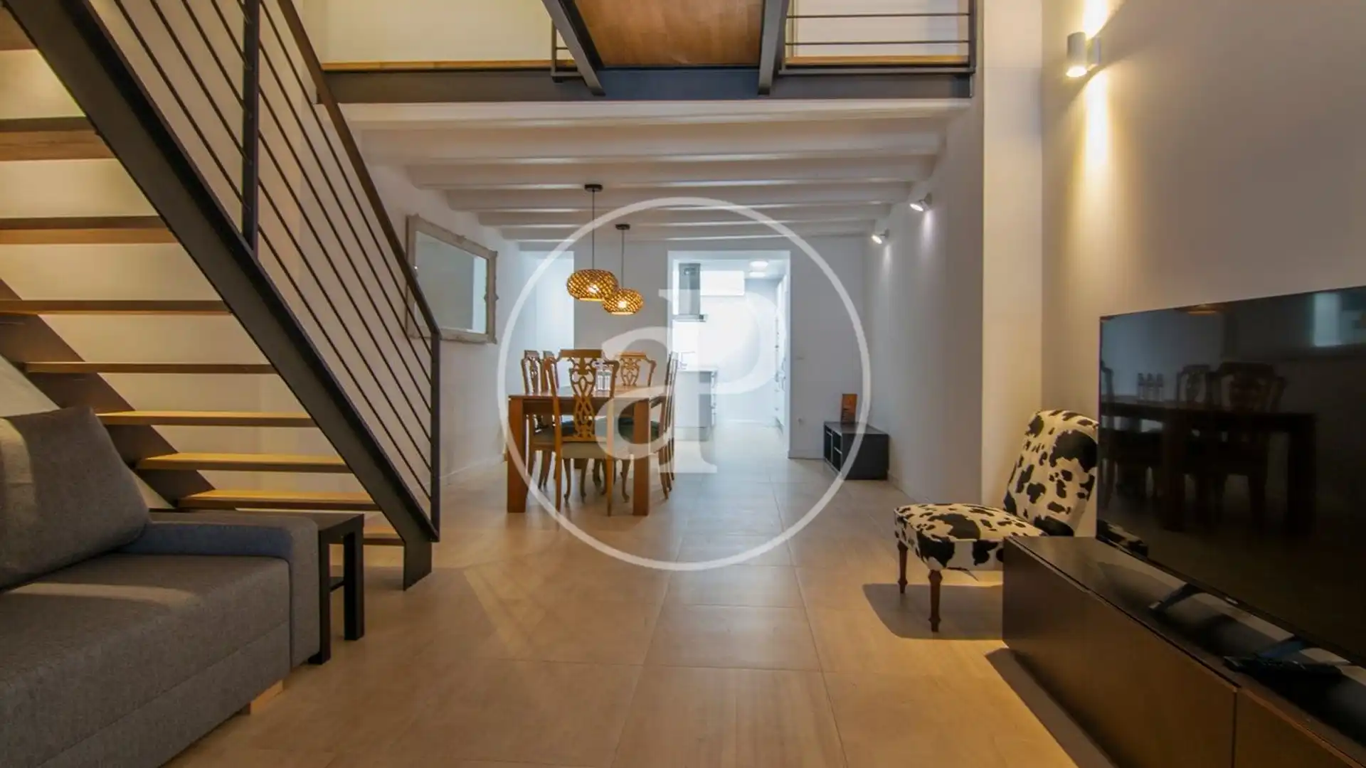 Dúplex de lloguer en  Valencia Capital amb Aire condicionat, Calefacció i Moblat