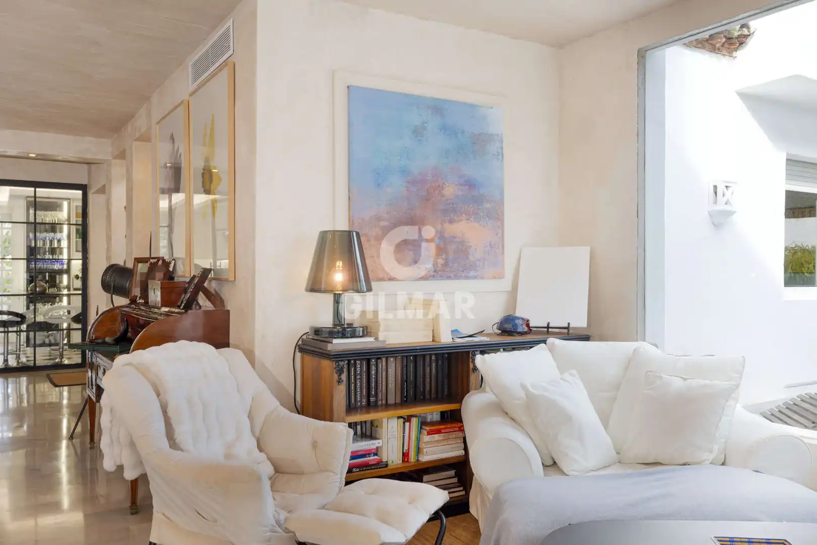 Wohnzimmer von Maisonette zum Verkauf in Estepona mit Heizung, Abstellraum und Balkon
