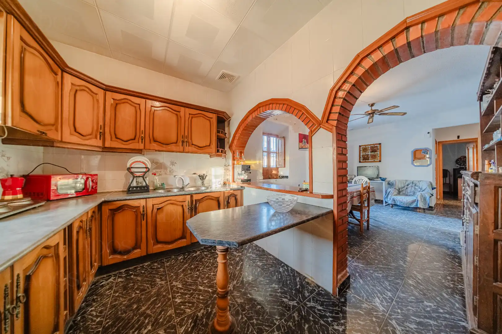 Cocina de Finca rústica en venta en El Ejido con Amueblado